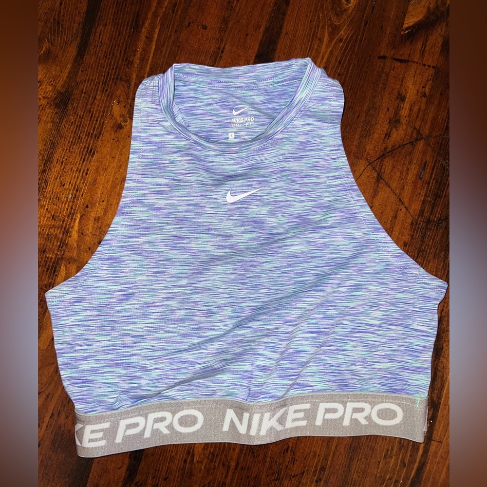 Nike Pro Women's Purple Tank Top